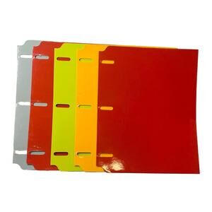 Case It Binder Folders Pocket 11.5" x 9.5" Multi Color Organizers Office Buddies